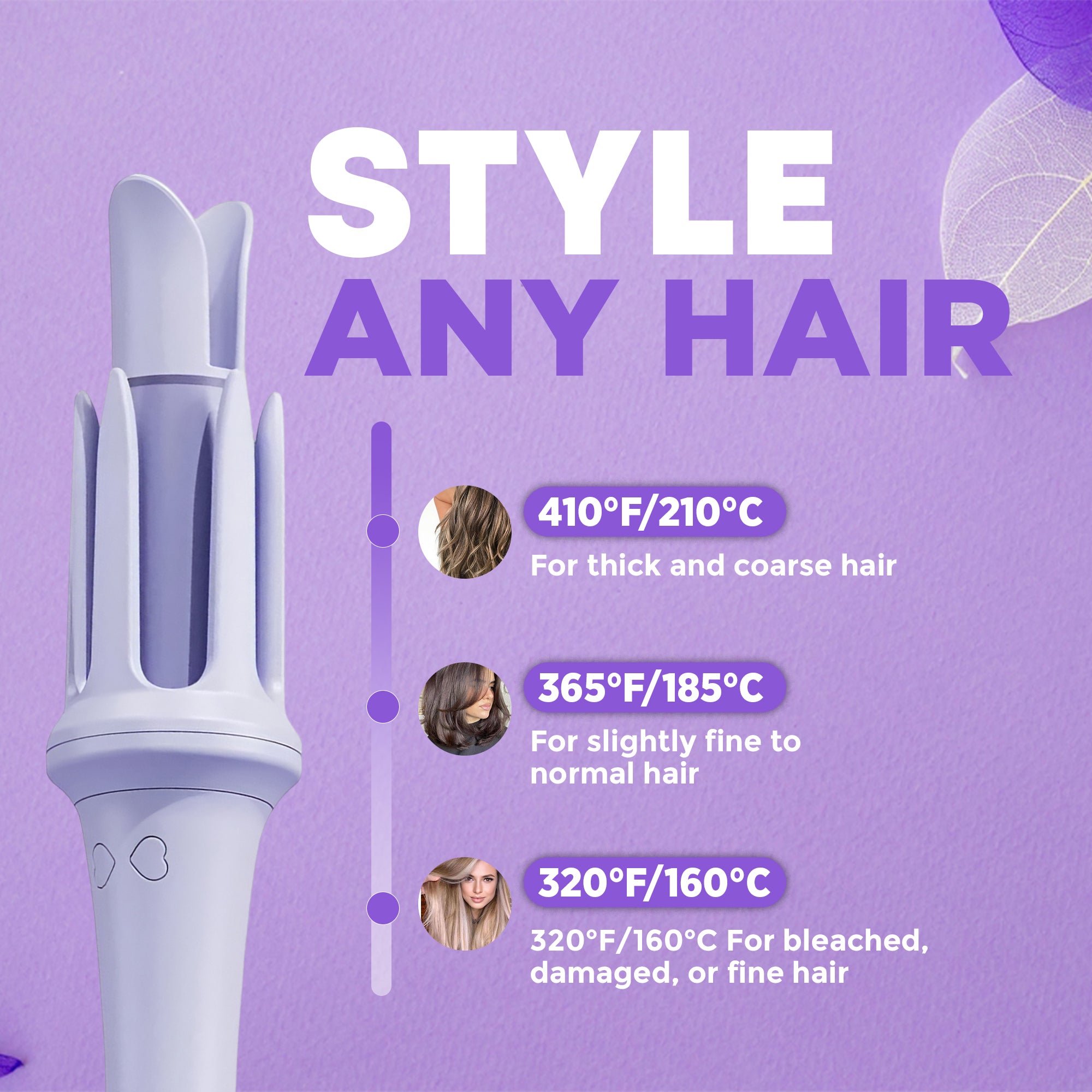 Automatic Curling Iron with Ionic Technology