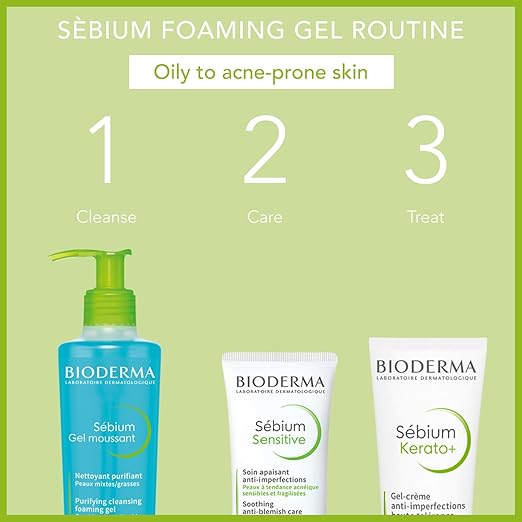 Bioderma Sebium Purifying Cleansing & Foaming Face Wash
