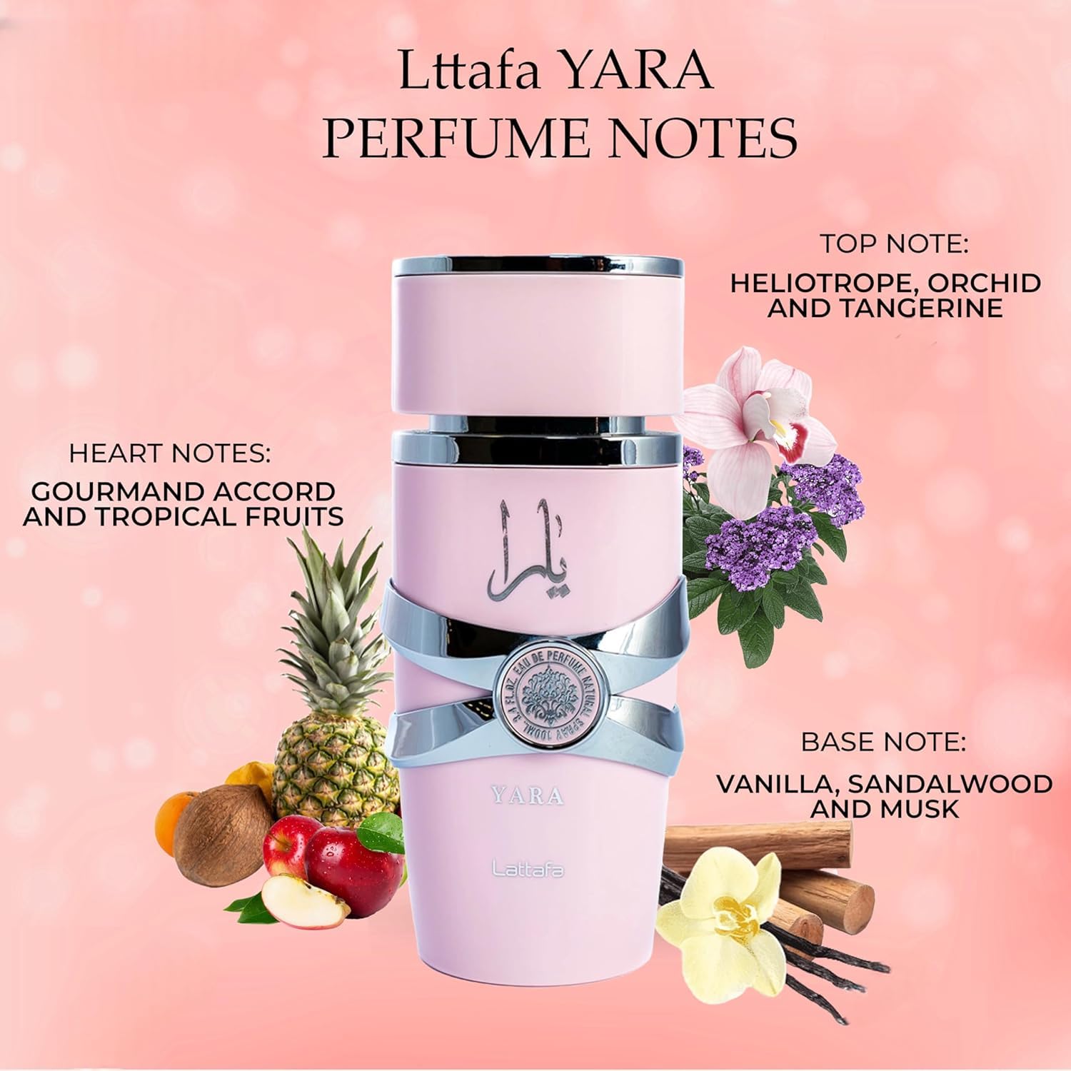 Original Yara Perfume – Long Lasting Floral Fragrance for Women