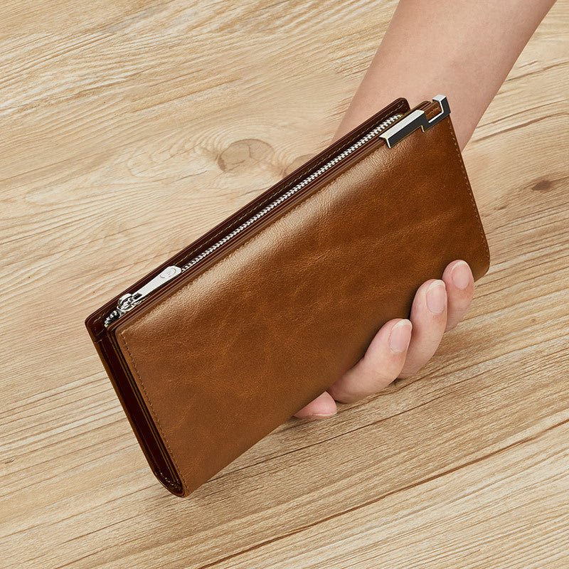 Large Capacity Leather Wallet for Women